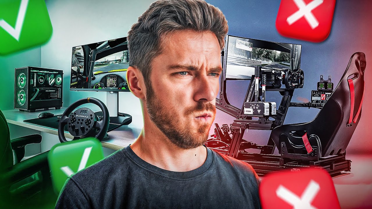 Les 15 erreurs de débutant ❌ quand on achète du matériel de simracing ✅