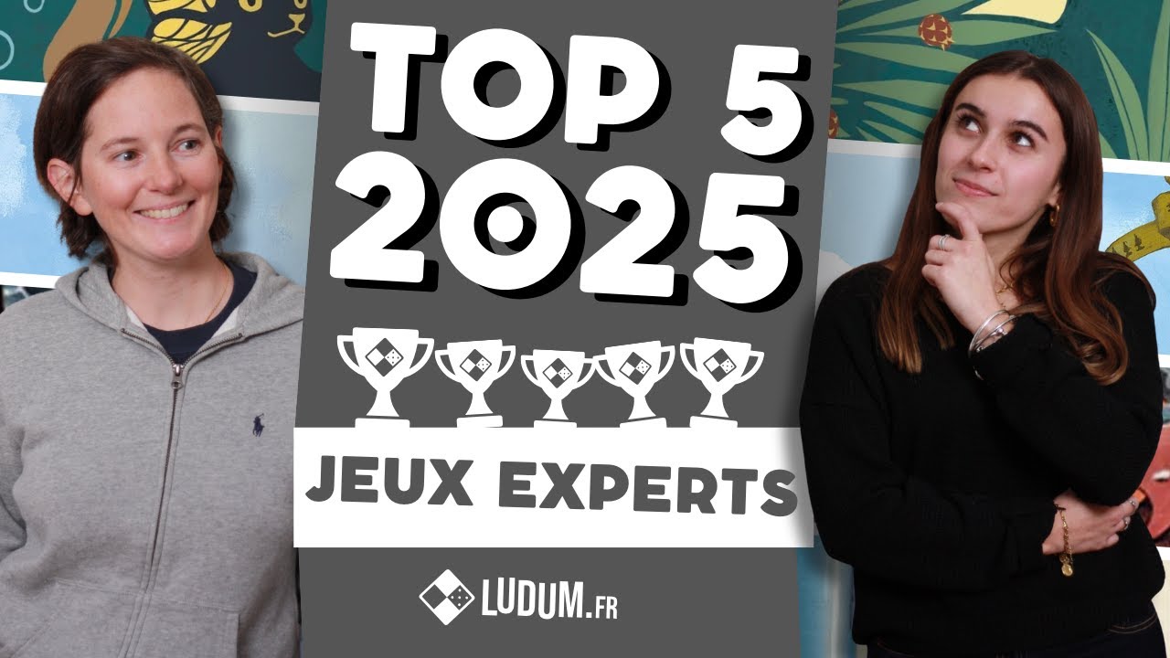 🏆 TOP 2025 : Les 5 MEILLEURS jeux experts de l'ANNÉE !!!
