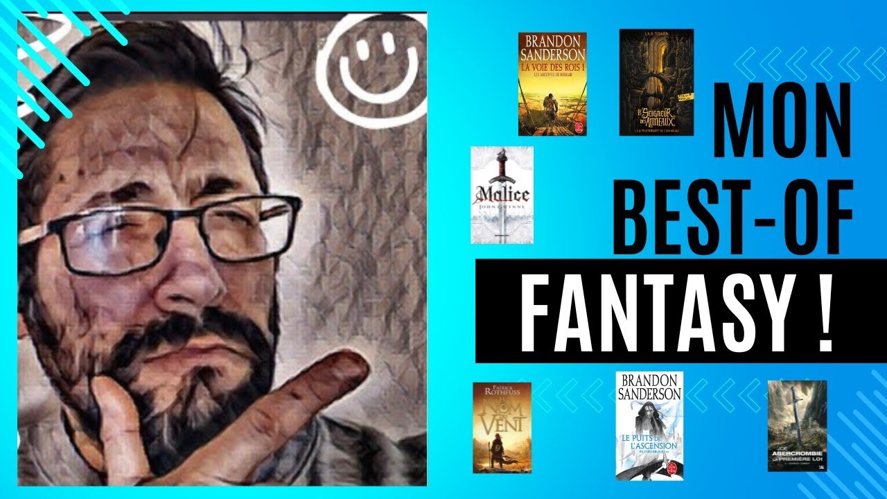 Mon TOP 10 de FANTASY (en 2024) #fantasy #fantasybooks #bestof #bestfantasy