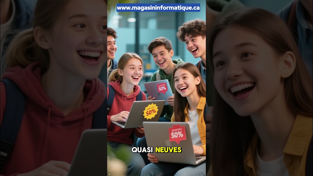 Rentrée scolaire 2025 🎓 Où acheter un ordinateur portable pas cher au Québec #astuces #québec