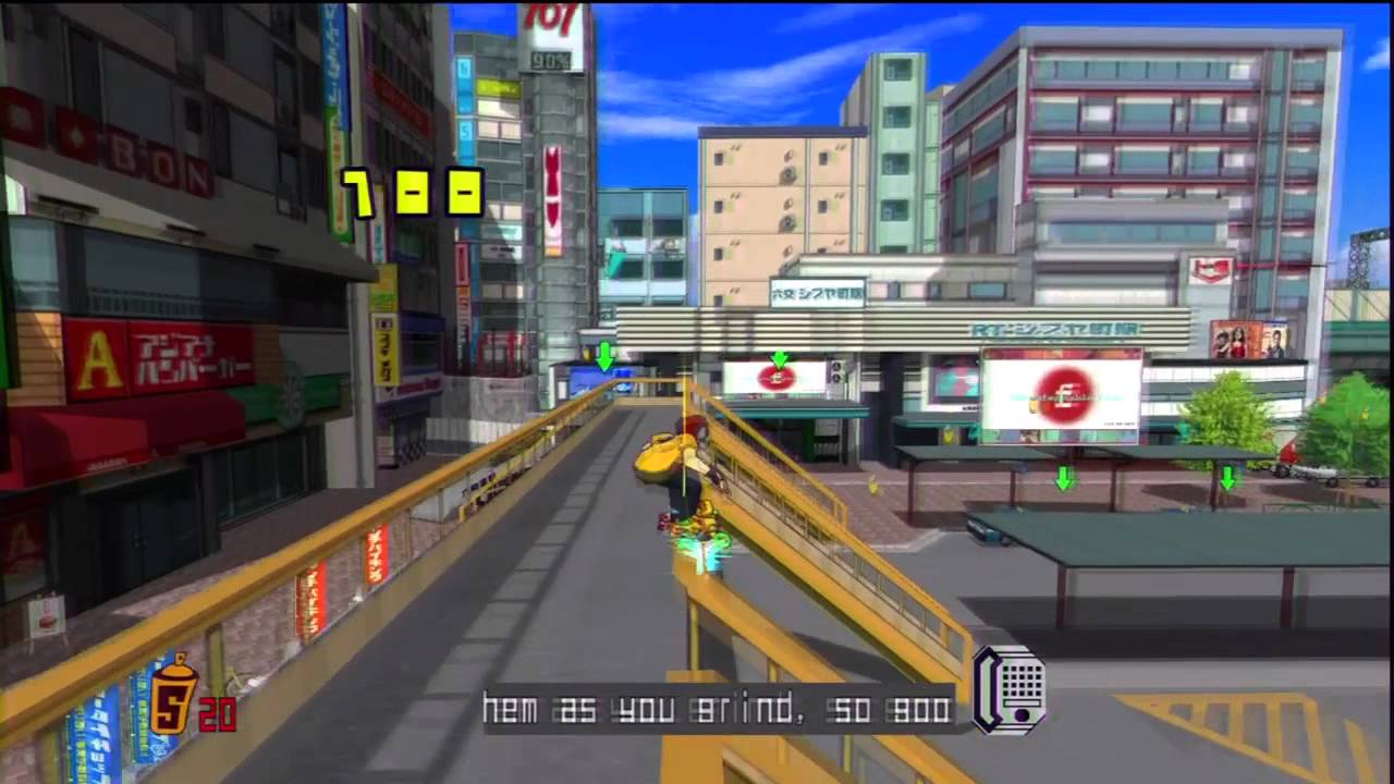 Jet Set Radio HD - 50 Trick Combo