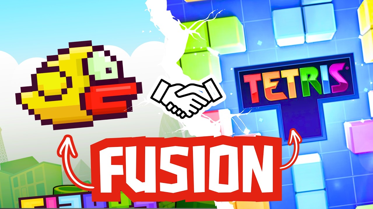 J'ai mélangé DEUX jeux complètement FOU en 24H ! (Devlog)