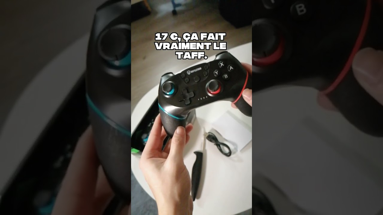 Nouvelle manette nintento switch de chez action