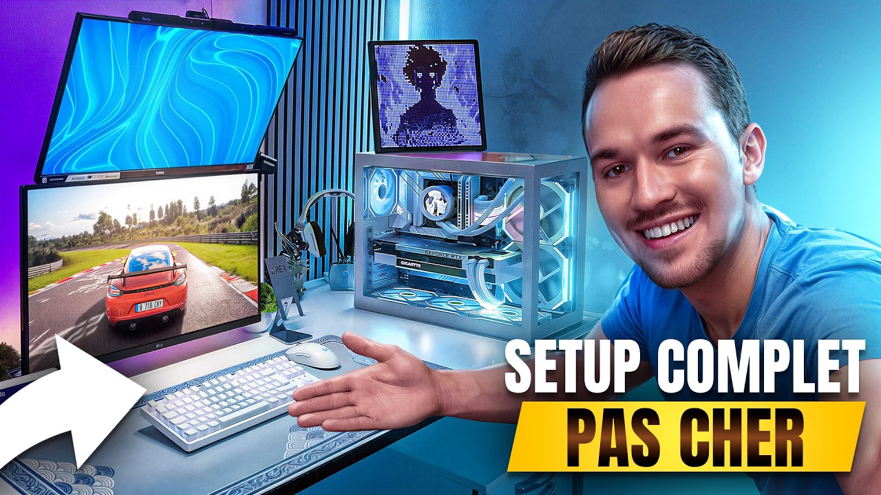 SETUP COMPLET PAS CHER AVEC PC GAMER (Novembre 2025)