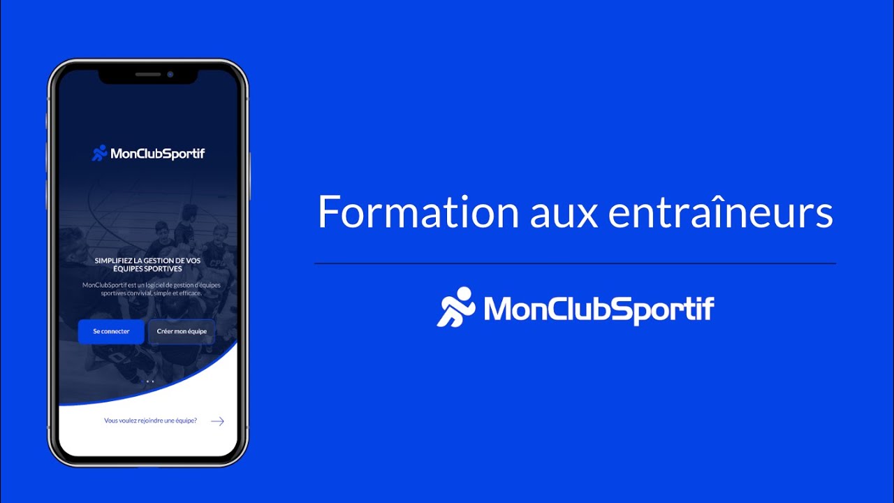Formation aux entraîneurs - Découverte de la plateforme MonClubSportif