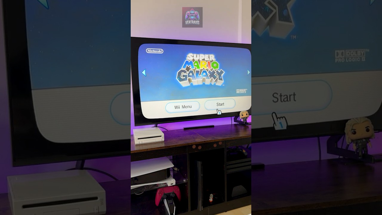 Super Mario Galaxy on Wii in 2025…