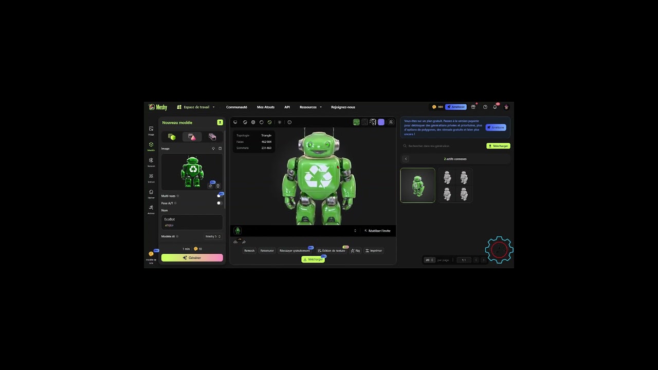 De l’image à la réalité avec l’IA & l’impression 3D #ia  #3d  #impression3d