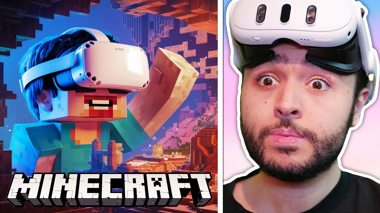 COMMENT JOUER À MINECRAFT VR SUR LE QUEST 3 ET LE QUEST 2 (Tuto FR QuestCraft)