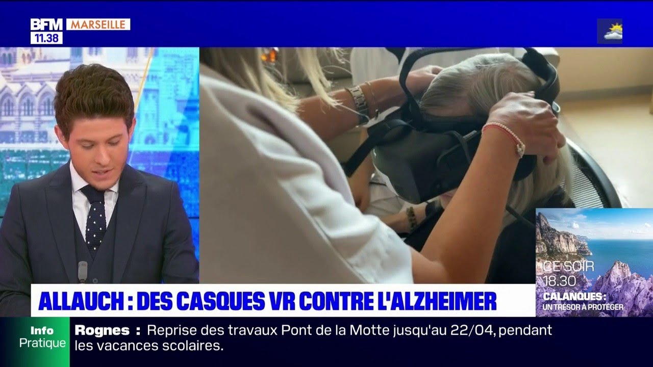 Allauch : des casques de réalité virtuelle contre l'Alzheimer