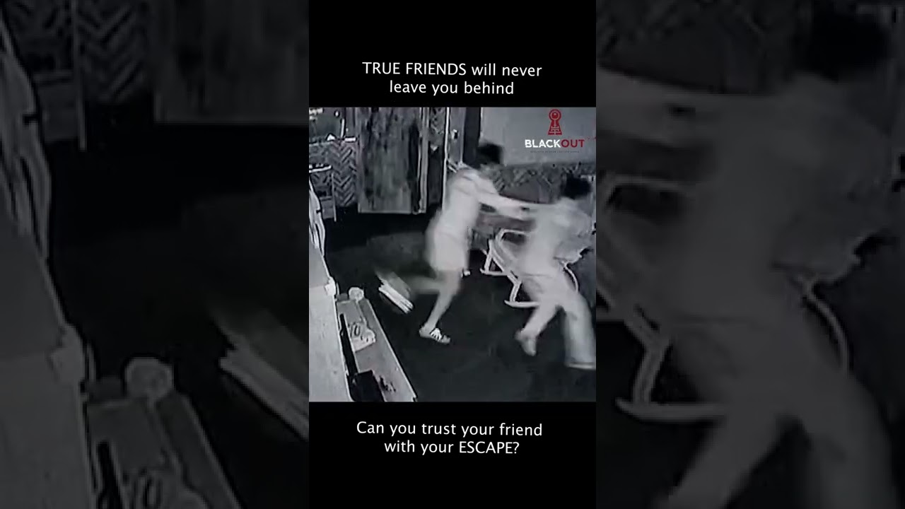 Challenge your friends at BlackOut 😈 See who holds the key to your ESCAPE!