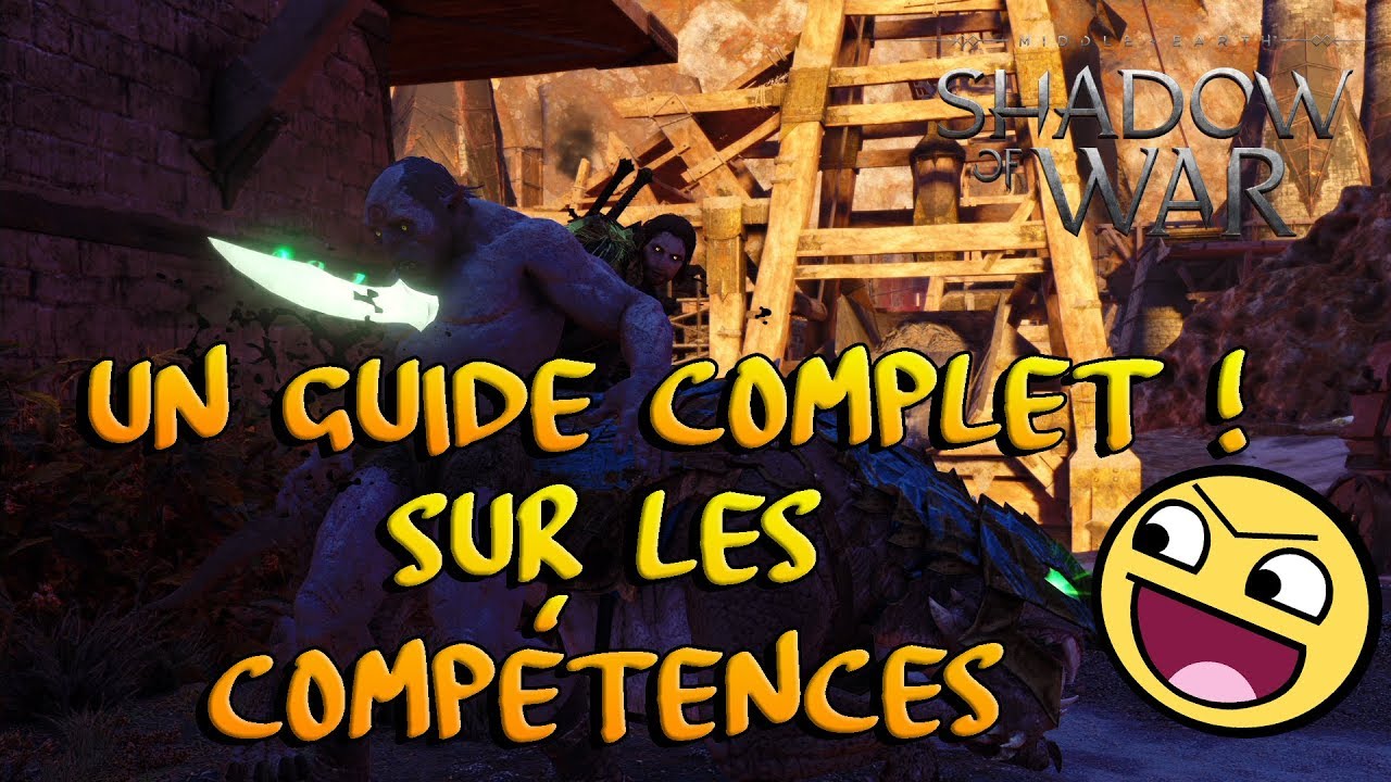 UN GUIDE COMPLET SUR LES COMPÉTENCES - L'OMBRE DE LA GUERRE - FR