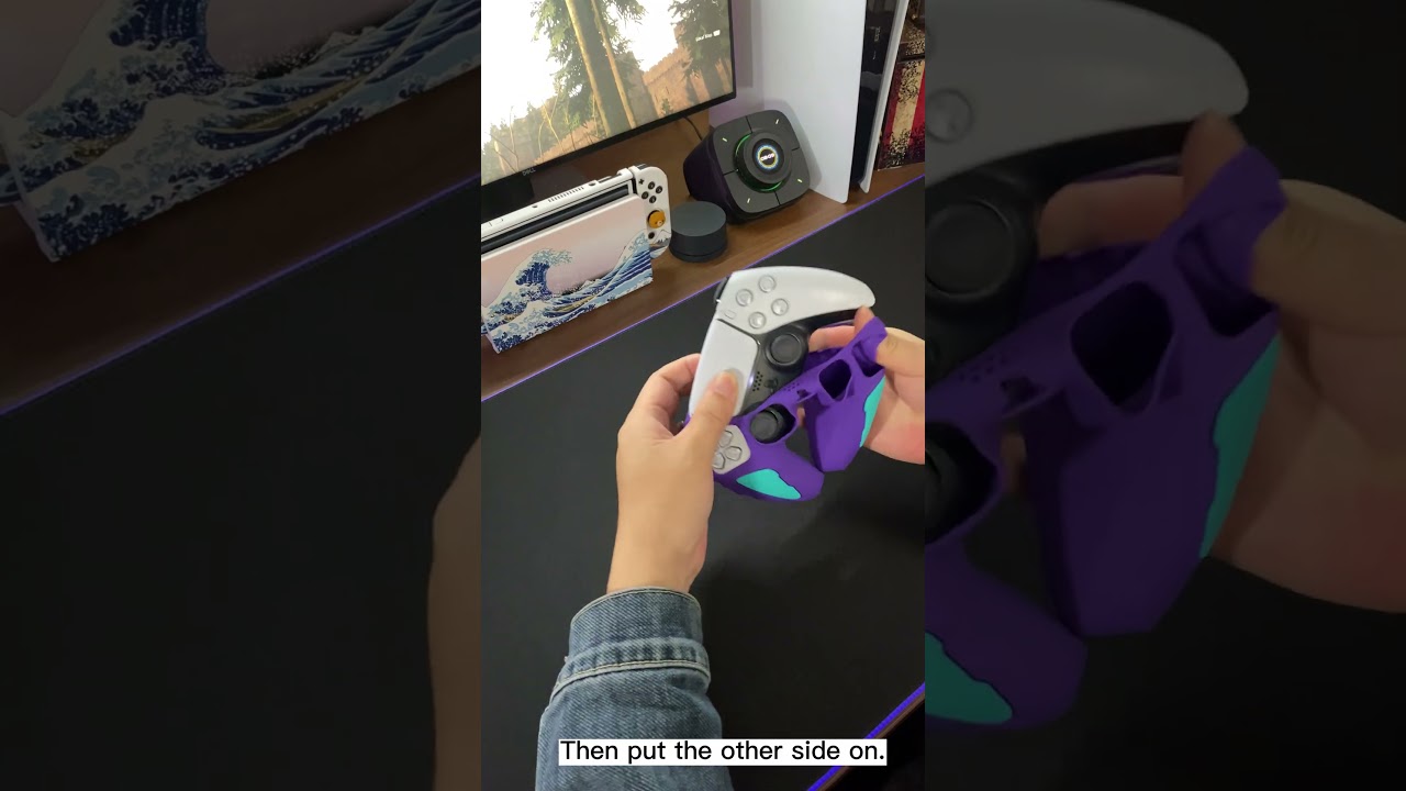How to Install Controller Silicone Cover?  #playvital #controllercover