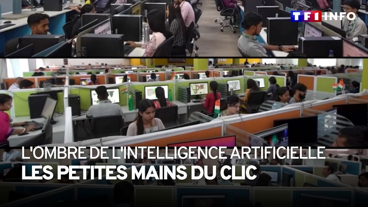 Dans l'ombre de l'intelligence artificielle : les petites mains du clic en Inde