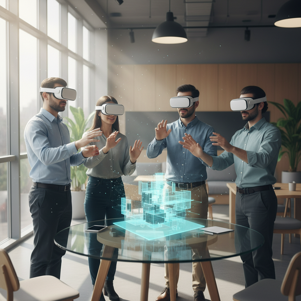 découvrez comment la réalité mixte transforme les entreprises en améliorant la collaboration, la formation et l'innovation pour un avenir professionnel plus efficace et immersif.