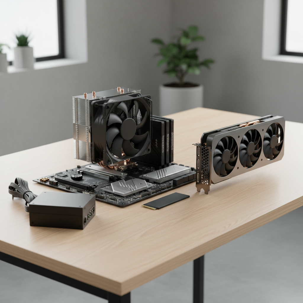 découvrez les composants pc gamer indispensables pour monter un pc performant en 2025. guide complet des pièces essentielles pour une expérience de jeu optimale.