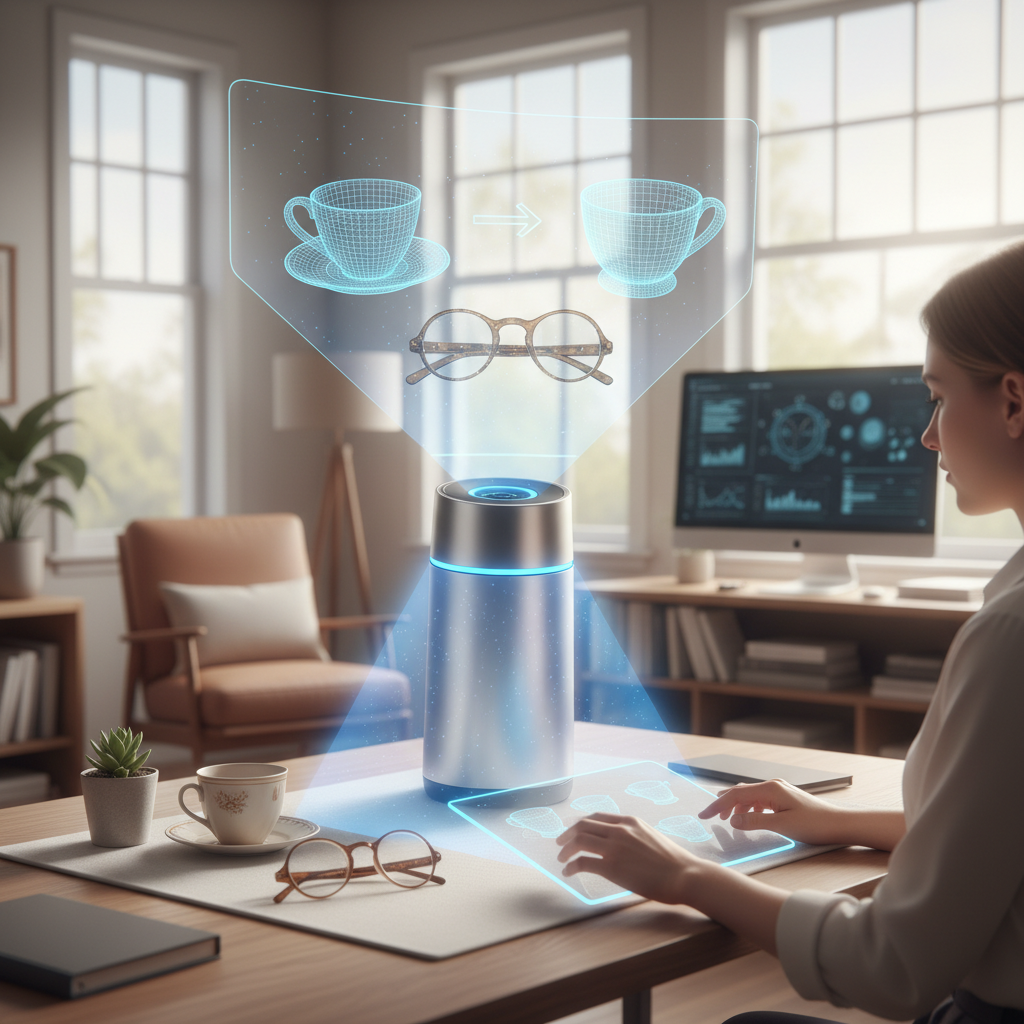 découvrez comment l'intelligence artificielle révolutionne la modélisation 3d en transformant instantanément vos objets réels en modèles virtuels détaillés et interactifs.