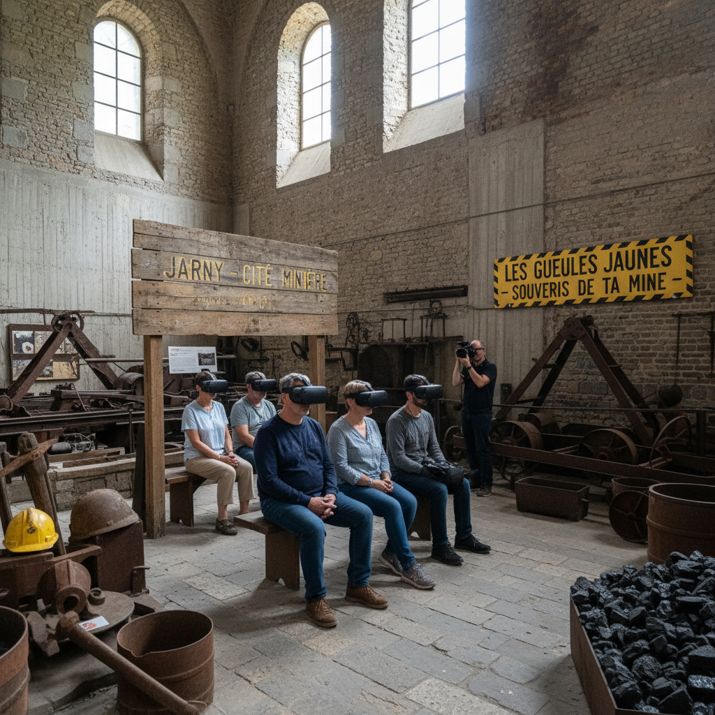 découvrez l'histoire minière de jarny à travers l'exposition immersive les gueules jaunes, une expérience en réalité virtuelle qui vous plonge au cœur du passé industriel.