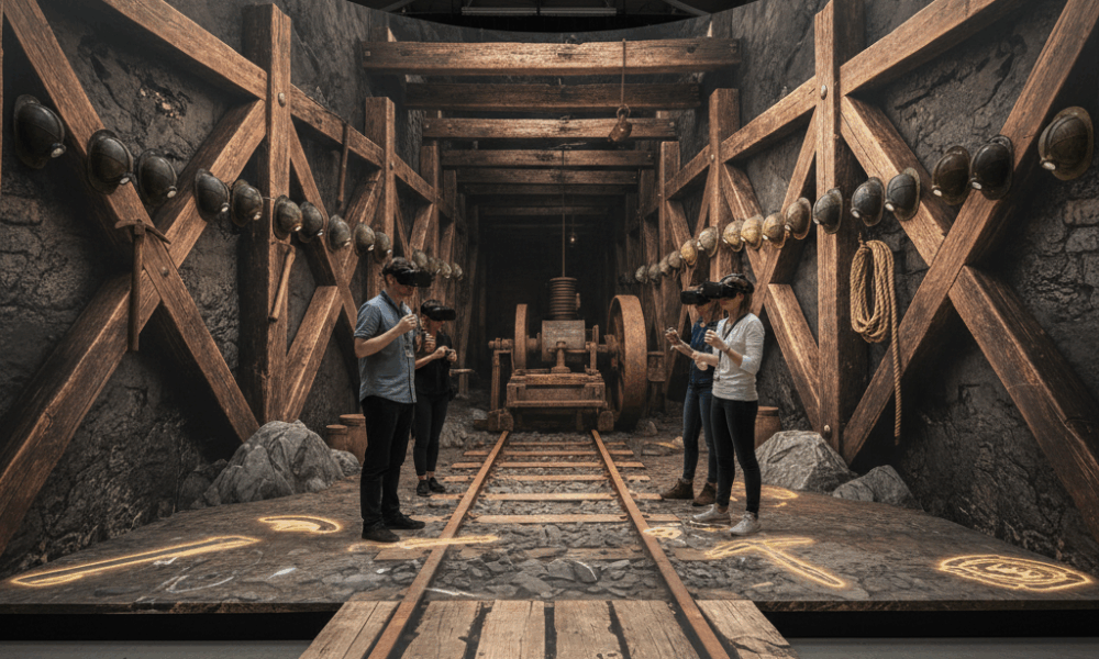 découvrez l'histoire minière de jarny grâce à l'exposition immersive les gueules jaunes en réalité virtuelle. une expérience unique pour revivre le quotidien des mineurs.