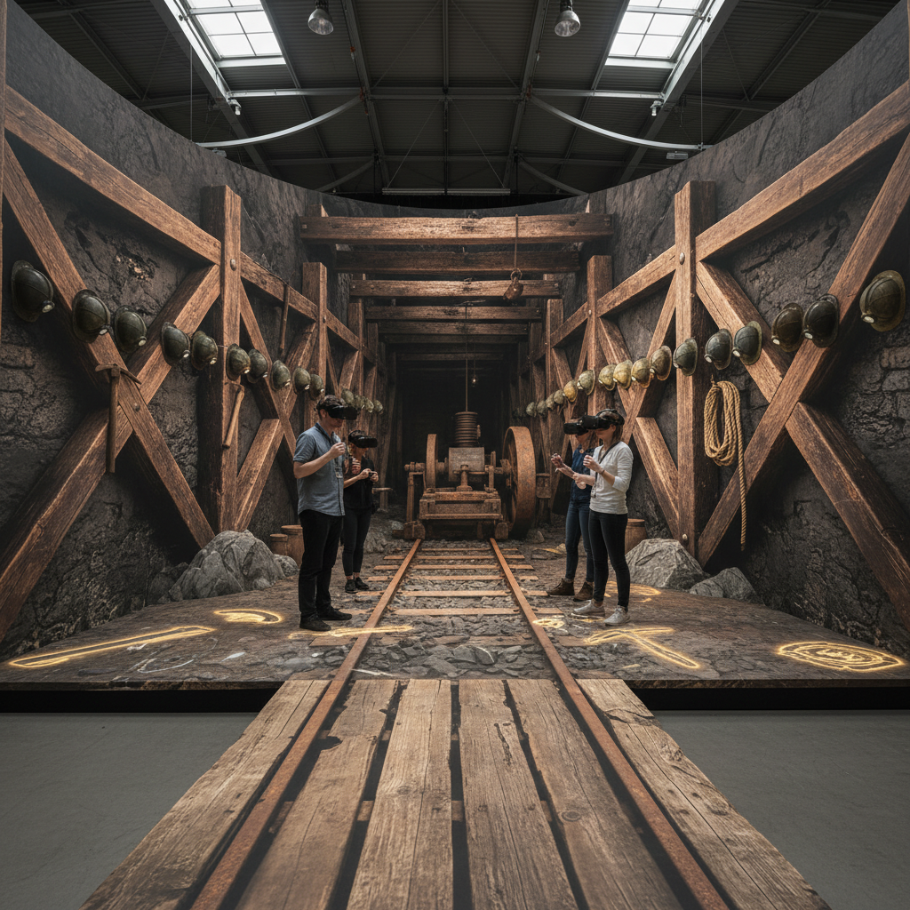 découvrez l'histoire minière de jarny grâce à l'exposition immersive les gueules jaunes en réalité virtuelle. une expérience unique pour revivre le quotidien des mineurs.