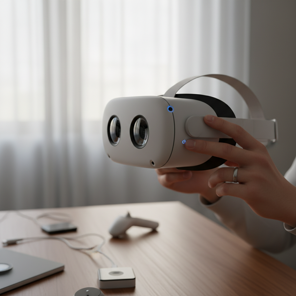 apprenez à réinitialiser votre oculus quest 2 facilement grâce à notre guide complet. retrouvez toutes les étapes pour remettre à zéro votre casque et résoudre vos problèmes rapidement.