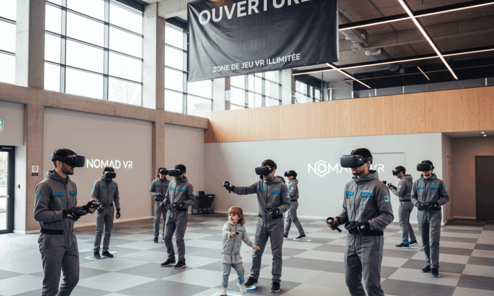 découvrez l'inauguration de l'arène immersive de saint-herblain, un espace innovant dédié à la réalité virtuelle pour des expériences uniques et captivantes.