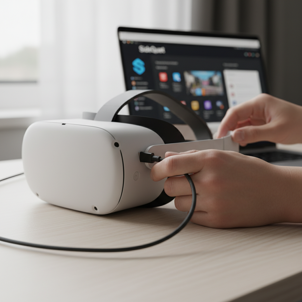 découvrez comment installer sidequest sur votre oculus quest 2 grâce à notre guide complet et tutoriel détaillé. suivez chaque étape facilement pour profiter d'applications et jeux non officiels en toute simplicité.