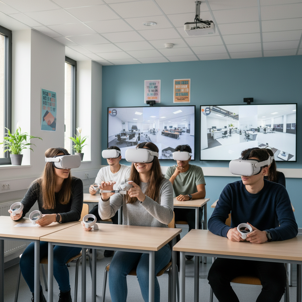 découvrez comment la réalité virtuelle transforme l’école de la 2e chance à thionville, en facilitant l’accès à l’emploi grâce à des formations innovantes et immersives.