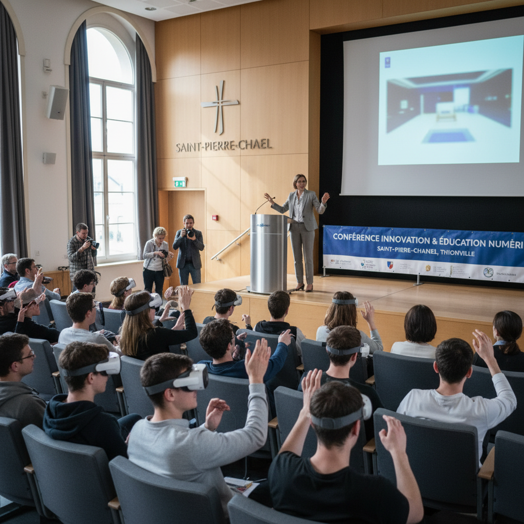 découvrez la conférence immersive sur la réalité virtuelle organisée à saint-pierre-chanel à thionville, une expérience unique pour explorer les technologies innovantes.